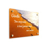 Plaque funéraire empreinte-sable 29 Plaquedeces.fr